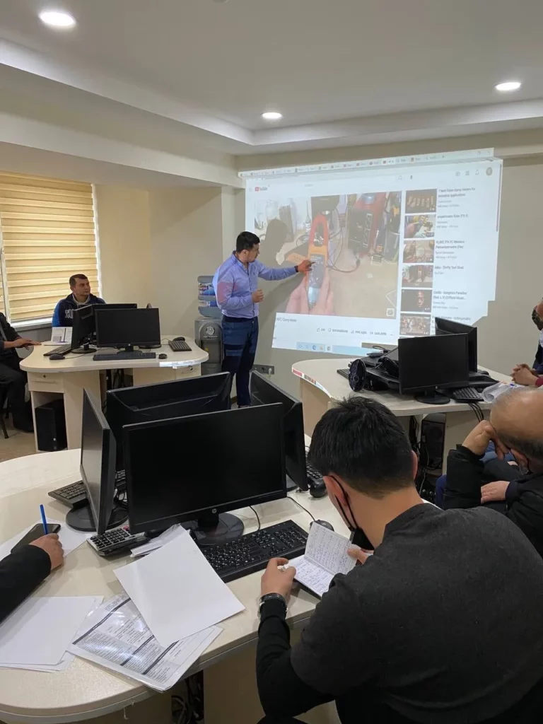 Training was held at Azerbaijan Railways CJSC within the framework of the project on supply of modern test and diagnostic equipment