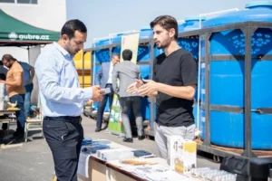 Maybo Zaqatalada keçirilən Aqrar İnnovasiya Festivalında özəl fermer təsərrüfatının ərazisində təşkil olunan tədbirdə ekskluziv distiribyutluq etdiyi kənd və heyvandarlıq təsərüffatına aid “Merck Animal Health”, “BioTestLab”, “FOSS, Atago”, “Wile” kimi bir çox şirkətlərin məhsullarını sərgiləyib.