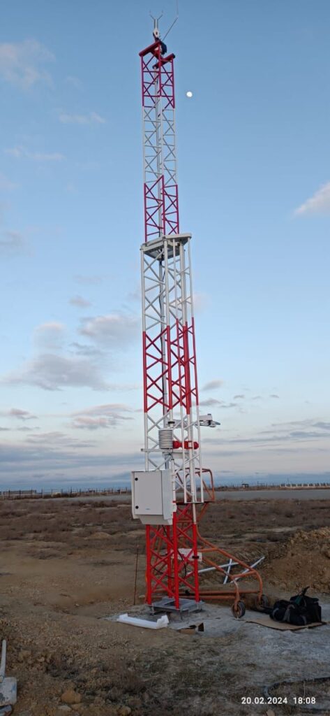 We have installed and launched the Vaisala AWS310 weather station