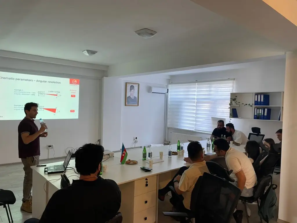 ‘Maybo’ LLC conducted theoretical and practical training on studying LiDAR devices by Finnish company ‘Vaisala’