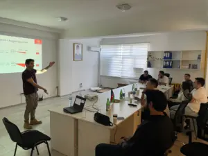 Vaisala windcube lidar training for state agency of renewable energy-sources of Azerbaijan by Maybo llc