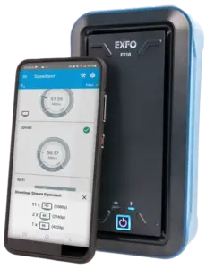 EXFO EX10 - Multigigabit residential & business services tester`
