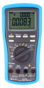 Metrel MD 9060 TRMS, 500.000 counts LCD, 100k Hz Voltage Bandwidth Heavy Duty Industrial Multimeter