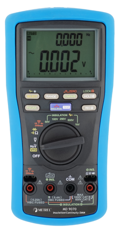 Metrel MD 9070 Insulation / Continuity Digital Multimeter Featured