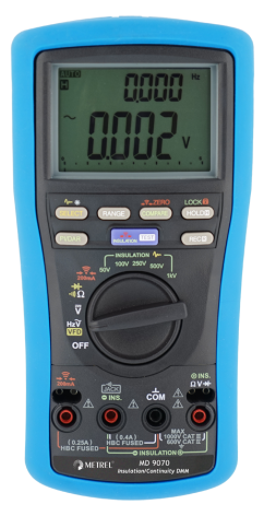 Metrel MD 9070 Insulation / Continuity Digital Multimeter Featured