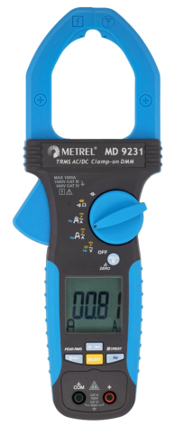 Metrel MD 9231 Industrial TRMS AC/DC Current Clamp Meter