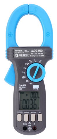 Metrel MD 9250 TRMS AC/DC Clamp Meter CAT IV/1000V