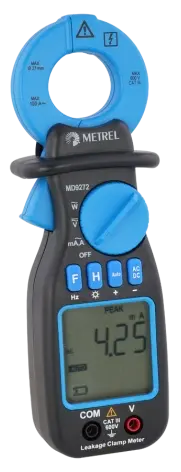 Metrel MD 9272 Leakage Clamp TRMS Meter with Power Functions Featured